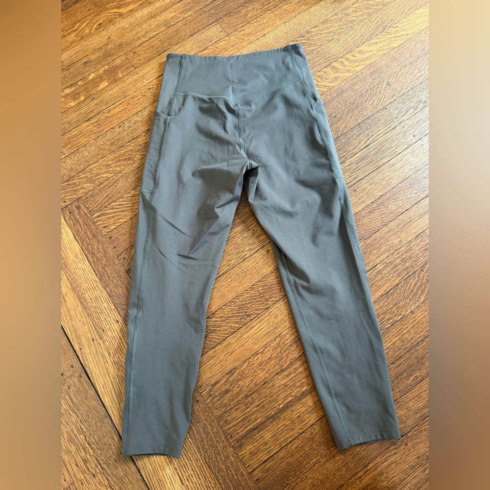Girlfriend Collective Compressive High-waist Legging, Dark Gray